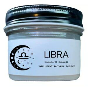 Libra Candle - Zodiac Candle - Libra Traits- Gift for Libra